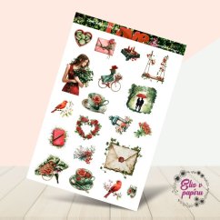 Tam, kde začíná my | Samolepky do diáře