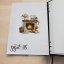 Večer u krbu | Maxi kusová samolepka pro diář i scrapbook