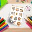 Inspirativní podzimní samolepky pro vytvoření vlastního bucket listu. Perfektní doplněk pro diář, bujo nebo scrapbook, který ti pomůže užít si podzim na maximum.