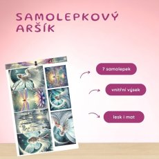 Vílí letní večer | Samolepky do diáře