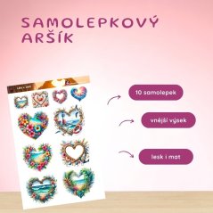 Léto v srdci | Samolepky do diáře