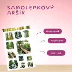 Ticho mezi stromy | Samolepky do diáře