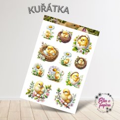 Kuřátka | Samolepky do diáře