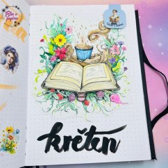 Magnetická záložka s motivem učitelky a nápisem “Učím s láskou”, pastelové barvy, praktický pomocník pro učitele, záložka do knihy, stylový design.