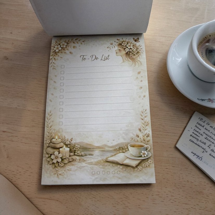 Duše ženy na papíře | To do list A6