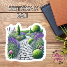 Cestička k ráji | Maxi kusová samolepka pro diář i scrapbook