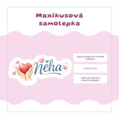 Něha | Samolepky do diáře