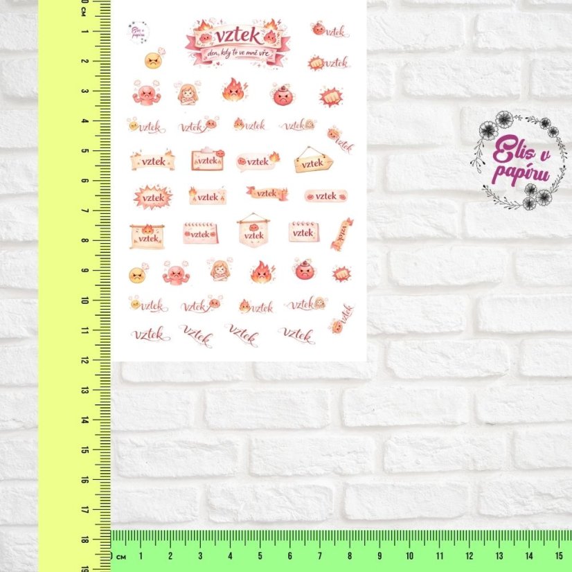 Vztek – den, kdy to ve mně vře | Menší funkční aršík