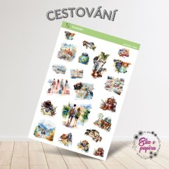 Cestování | Samolepky do diáře