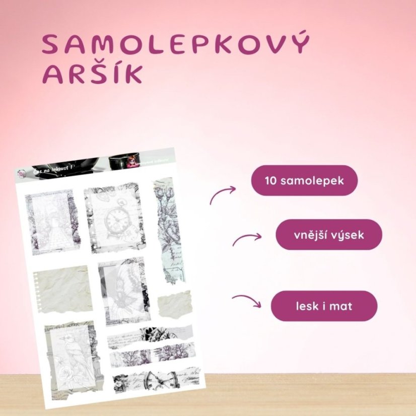 Čas na inkoust 1 | Samolepky do diáře