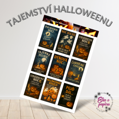 Tajemství Halloweenu | Samolepky do diáře