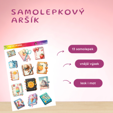 Když léto píše příběh | Samolepky do diáře