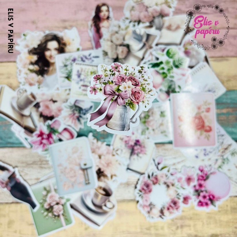 Milujeme plánování | Velké kusové samolepky do diáře i pro scrapbook