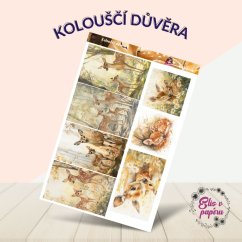 Kolouščí důvěra | Samolepky do diáře