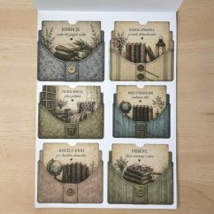 Knížky | Sada na scrapbook a journaling