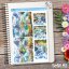 Arch samolepek "Léto na horách", pastelové barvy, horský motiv, diářové samolepky, plánování, bujo, samolepky na scrapbook
