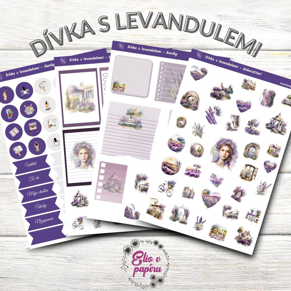 Tematický samolepkový kit