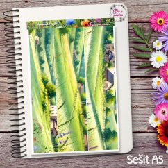 Venkovská idylka | Samolepky do diáře obrázkové pásky