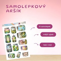 Jaro ve sklenici | Samolepky do diáře