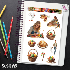 České Velikonoce | Samolepky do diáře