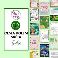 Cesta kolem světa do Austrálie - komplexní materiál plný pracovních listů, receptů, informací a nechybí i venkovní stezka