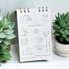 Samolepková knížka: Tvoje slova, tvoje chvíle | Motivační i vtipné samolepky do diáře