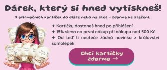 Vstup do samolepkového království 👑