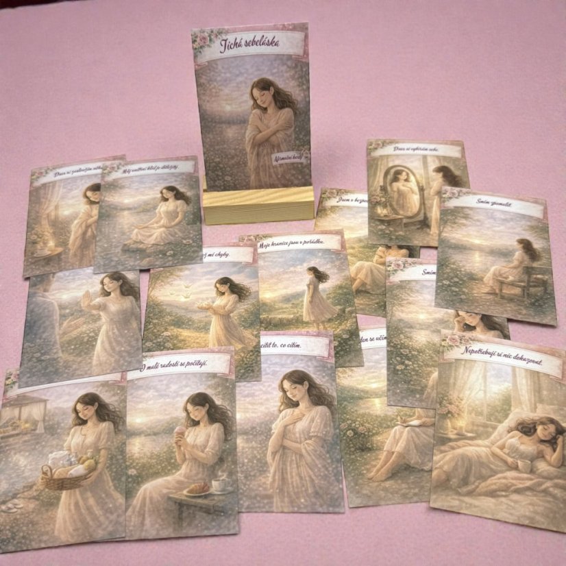 Tichá sebeláska | Afirmační kartičky