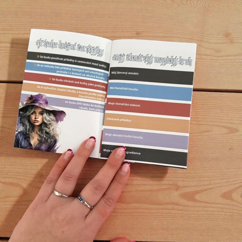 Fantasy knihomolka | Balíček z mystery boxu pro knihomolky