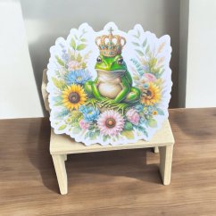 Princ Žabák | Maxi kusová samolepka pro diář i scrapbook