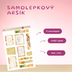 Plážový den 3 | Samolepky do diáře