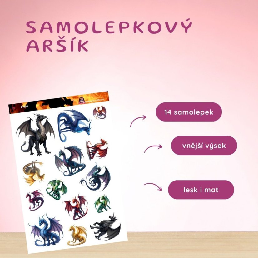 Draci | Samolepky do diáře