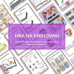 Dětská hra na knihovnu od Elis v papíru. Rozvíjejte dětskou fantazii prostřednictvím her na povolání.