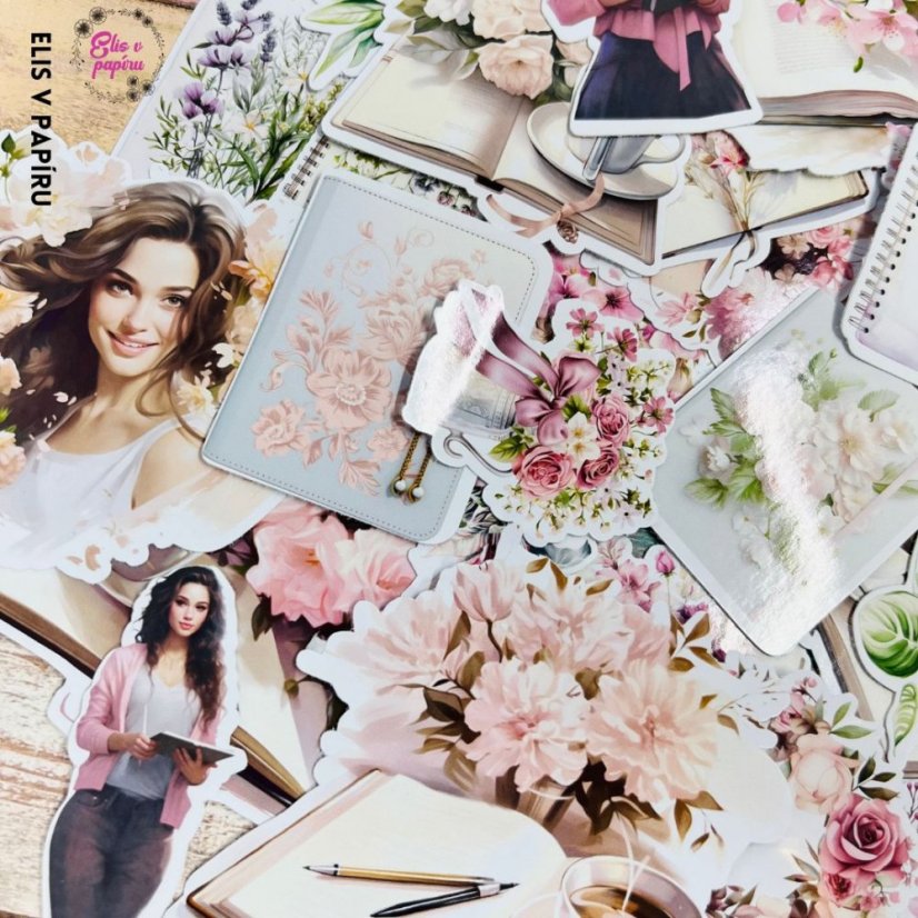Milujeme plánování | Velké kusové samolepky do diáře i pro scrapbook