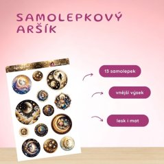 Magie nekonečna | Samolepky do diáře