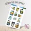 Léto ve sklenici, samolepky do diáře, bujo, plánování, journaling, scrapbooking, deník, diářové samolepky, přírodní, české samolepky. Léto ve sklenici, samolepky do diáře, bujo, plánování, journaling, scrapbooking, deník, diářové samolepky, přírodní, české samolepky.