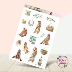 Svoboda v lehkosti | Samolepky do diáře