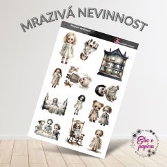 Mrazivá nevinnost | Samolepky do diáře