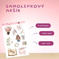 Inspirace mezi okvětními lístky | Samolepky do diáře