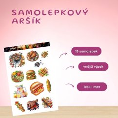 Grilování | Samolepky do diáře