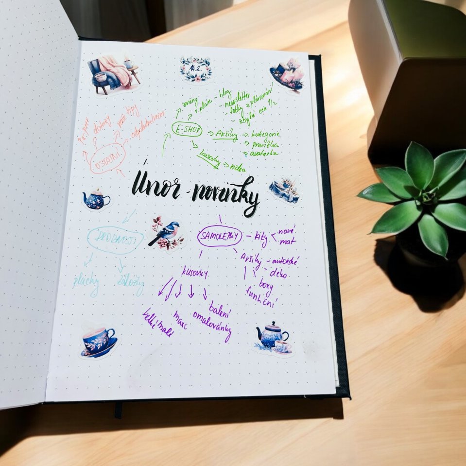 Samolepky magická zahrada