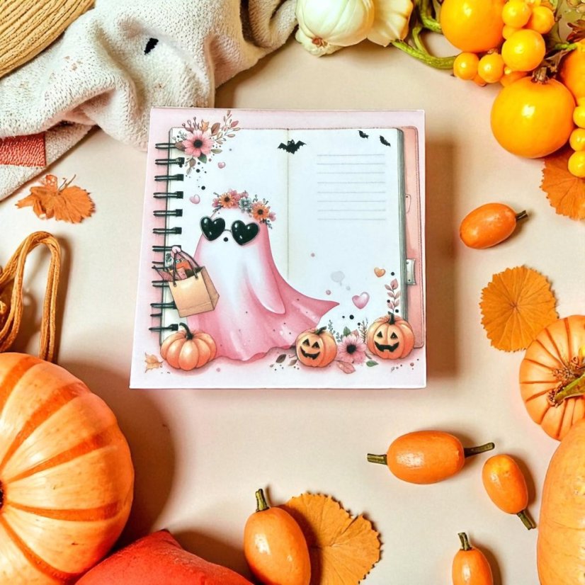 Trhací bloček s duchy