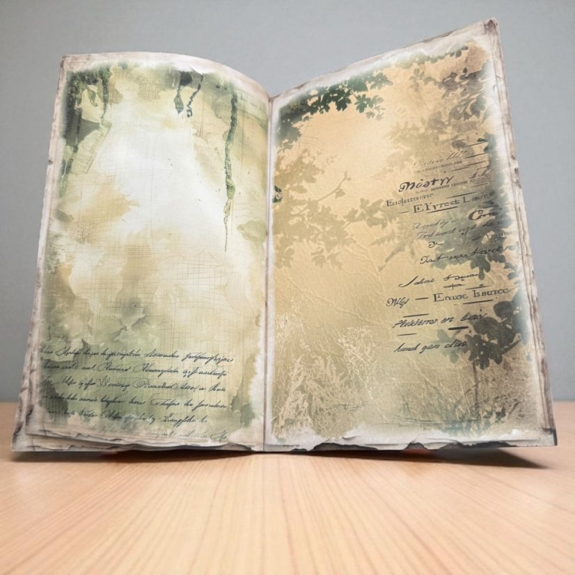 Vintage lesní sešit