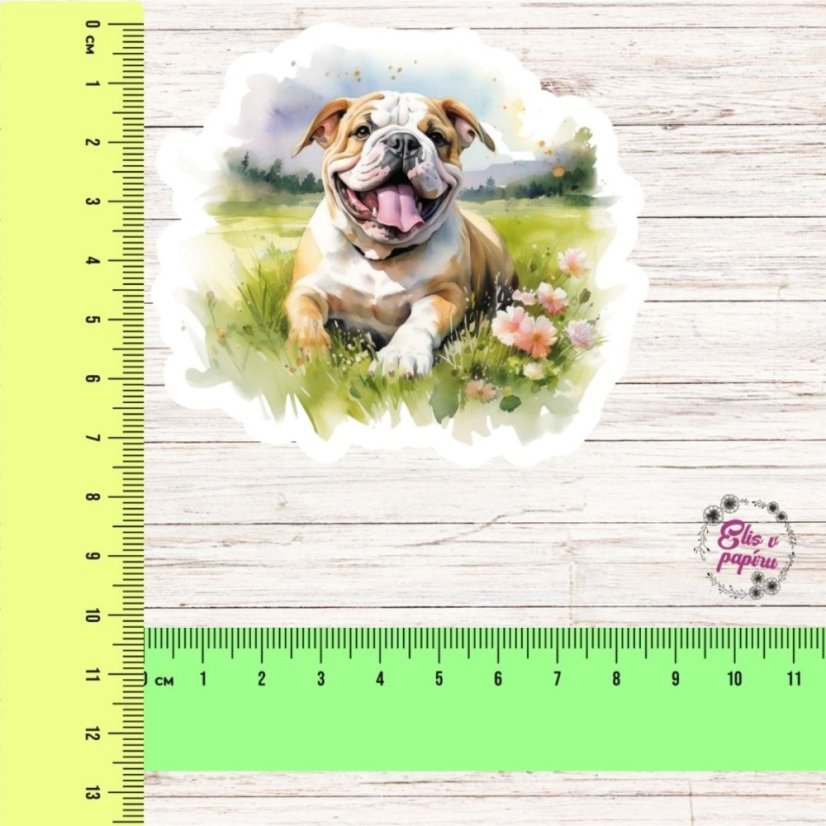 Buldoček | Samolepka do diáře | Limitka