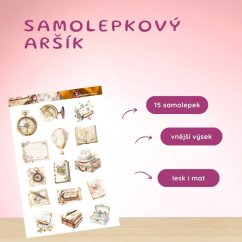 Nostalgie na cestách | Samolepky do diáře