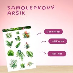 Listy deštného lesa | Limitka | Samolepky do diáře