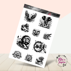 Síla, co se nezastaví | Samolepky do diáře