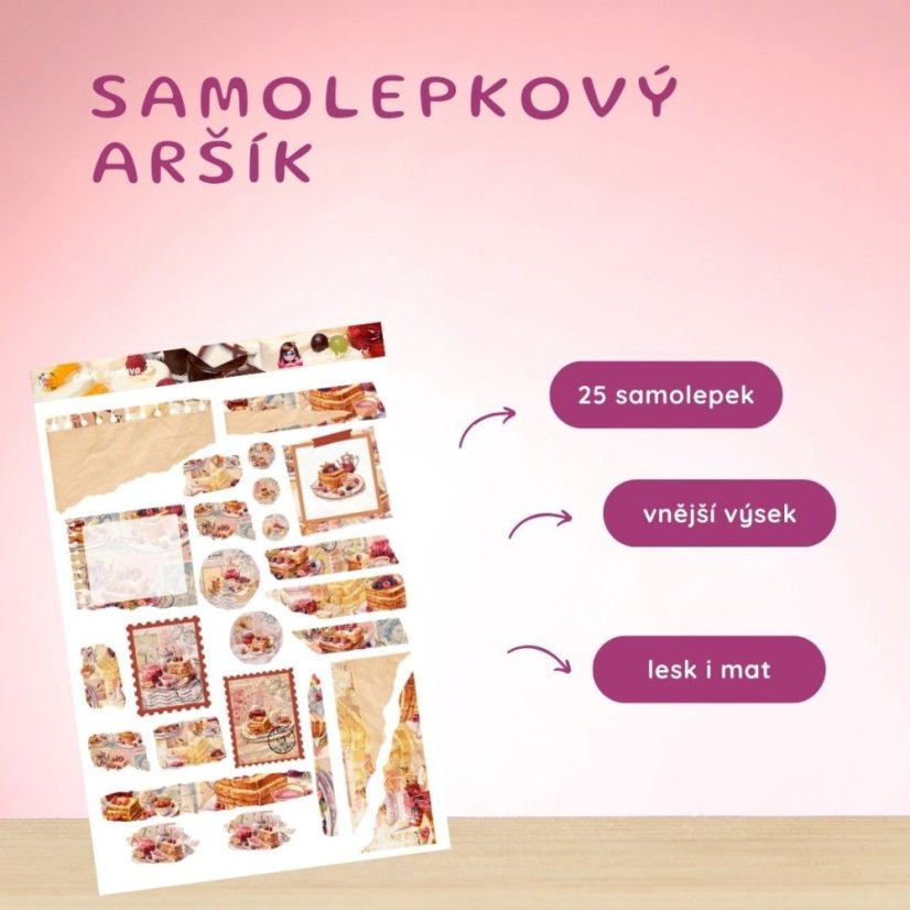 Chuť domova 3 | Samolepky do diáře