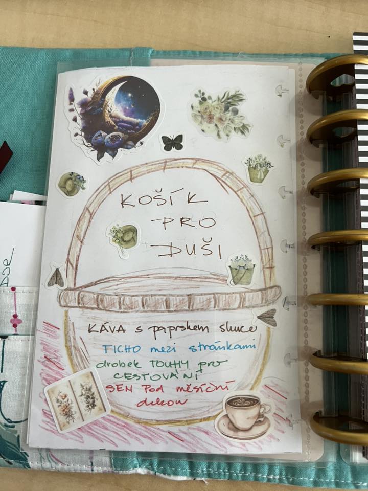 Tvoření od Elišky Polcarové - Noc pod kouzelným měsícem a Káva