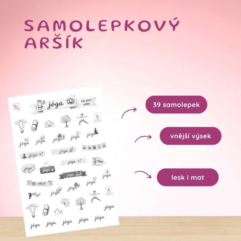 Jóga | Menší funkční aršík